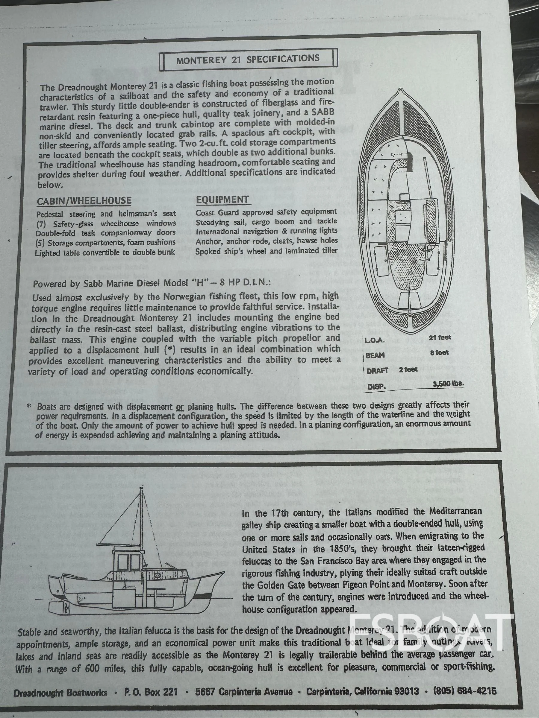 1979 Dreadnought Monterey - Media 24